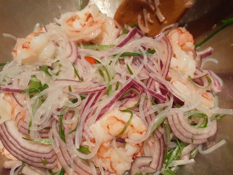 Spicy Prawn and Vermicelli Salad