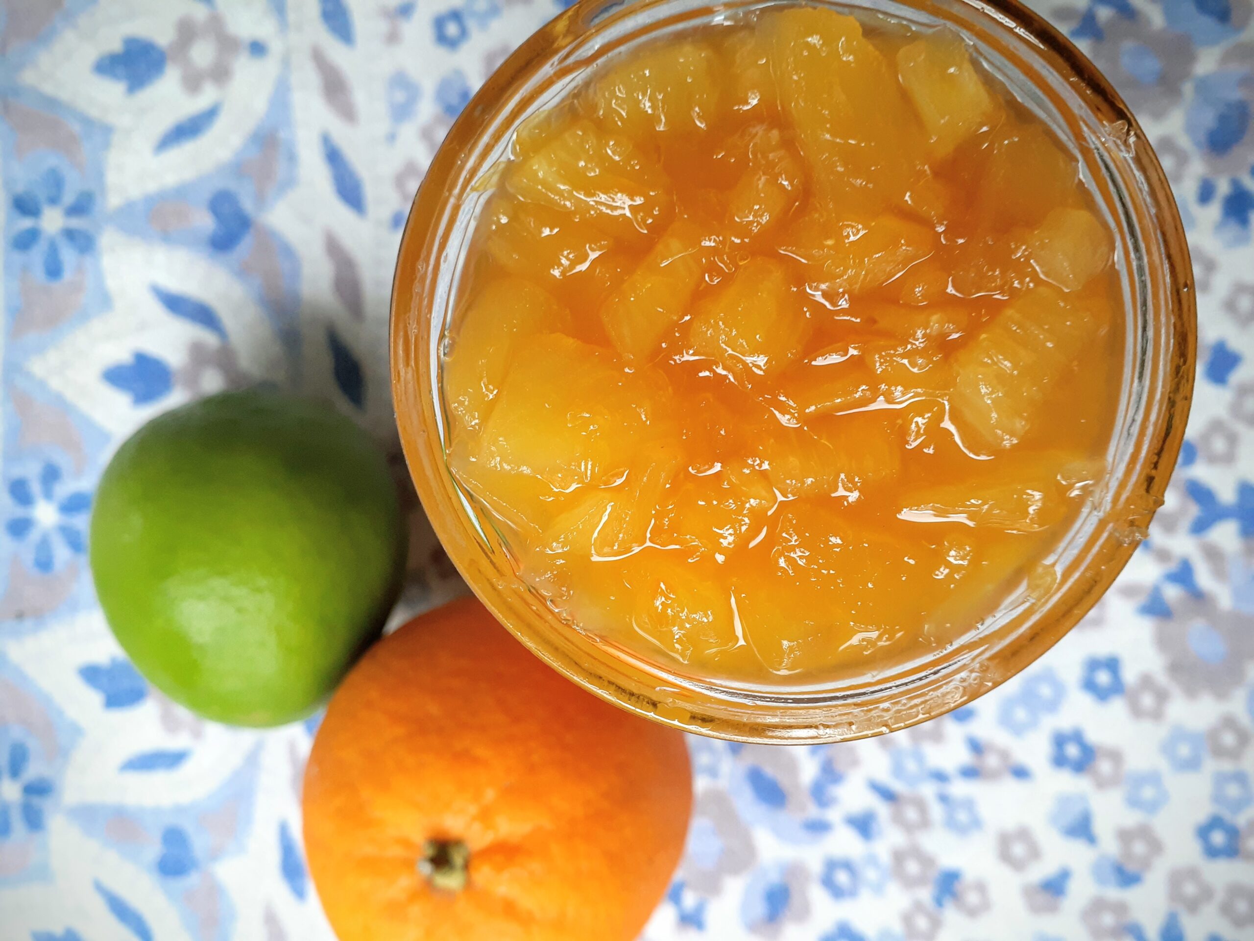 Fresh Pineapple and Citrus Jam