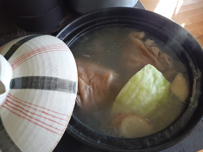 Pork Hocks and Cabbage Soup